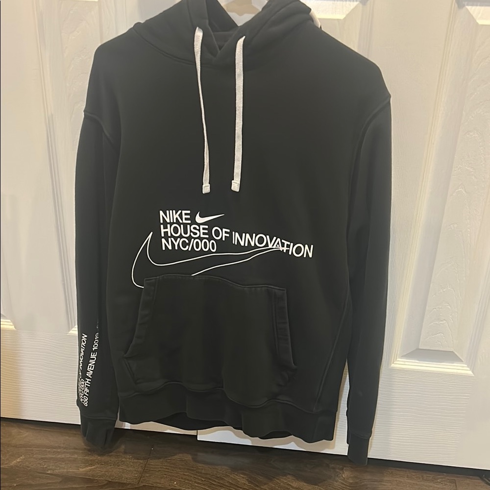 Nike Black Sweatshirt Hoodie Casual Style
